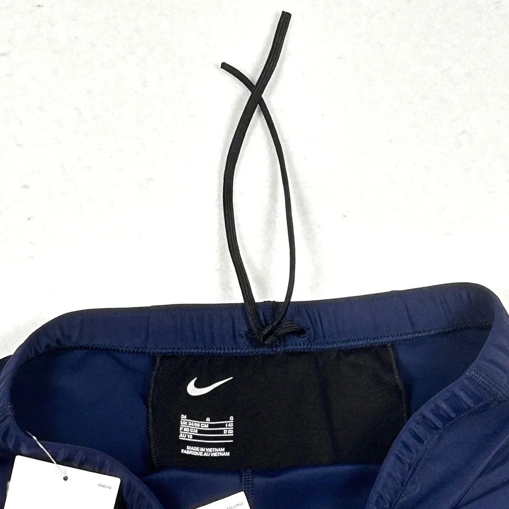 Nike Mens 34 Swim Jammer Navy Blue Performance Competitive Swimsuit NESS8110 NEW